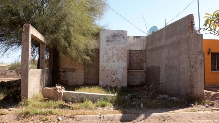 Viviendas abandonadas detonan violencia en Cajeme: Gobierno ya planea soluciones