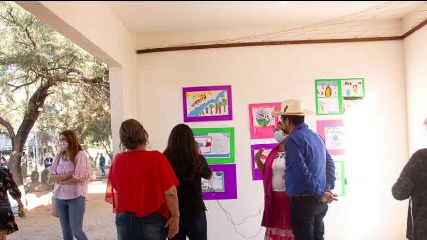 'Chamakili: Anticuentos y antipoemas yaqui' expone la cosmovisión de la Tribu Yaqui a través de dibujos realizados por los niños de la comunidad