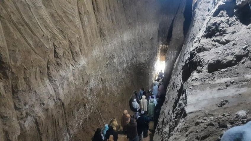 Tragedia: Niño cae a un pozo en Afganistán; cuerpos de emergencia cerca de rescatarlo