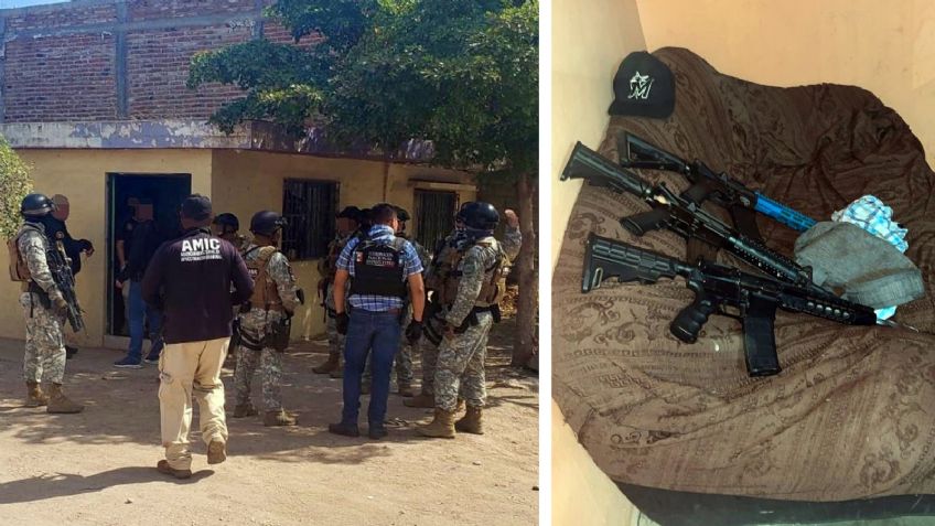 Caen dos menores armados en Ciudad Obregón; están acusados de asesinar a madre e hijo