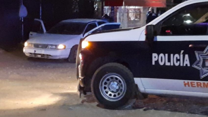 Muere pareja tras balacera en la colonia Primero Hermosillo; menor de 3 años resulta ilesa