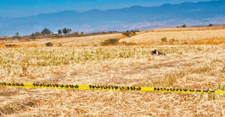 Autoridades presentes en el lugar de los hechos