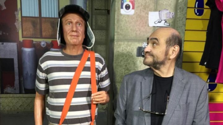 Tras 8 años de la muerte de 'Chespirito', Edgar Vivar revela FOTO inédita del comediante