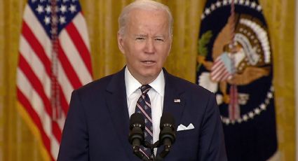 Joe Biden anuncia sanciones contra Rusia y asegura que Moscú inició invasión a Ucrania