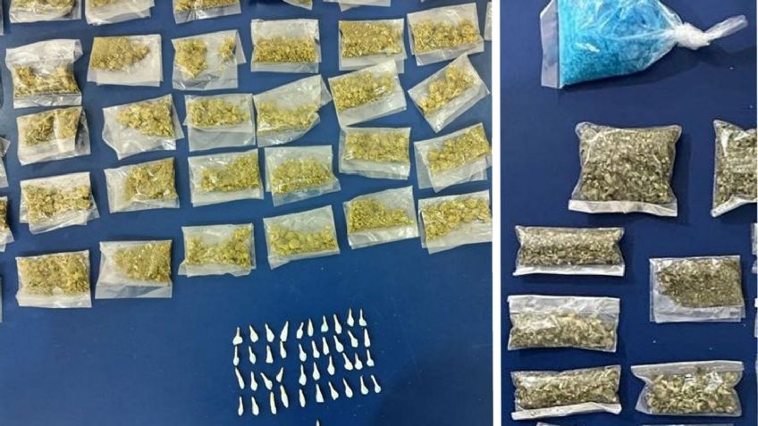 Golpe al crimen: Decomisan drogas, equipo táctico y cargadores en dos puntos de Cajeme