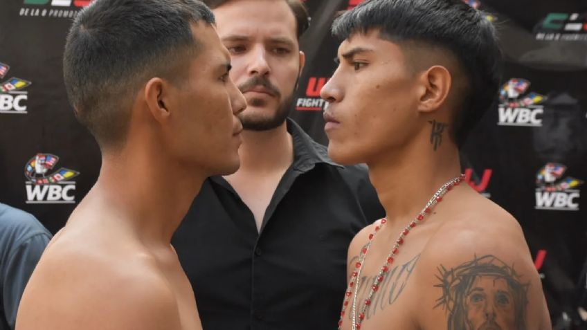 El 'Koreano' Torres supera la báscula y se canta listo para pelear la eliminatoria del título latino del CMB