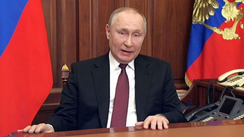 Vladimir Putin anuncia una "operación militar especial"; militares rusos entrarán a Ucrania