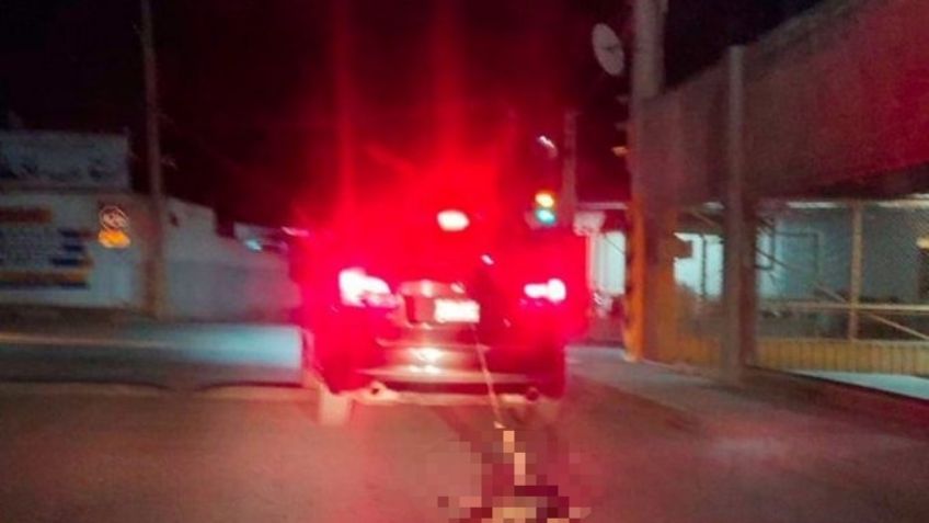 Exigen justicia: Detienen al sujeto que arrastró a un perro con su camioneta hasta matarlo