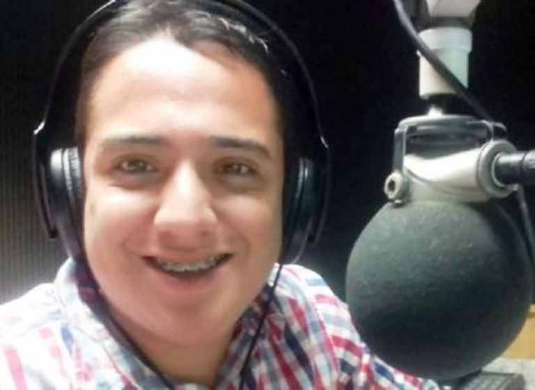 En la imagen, el periodista Jorge Luis Camero (Q.E.P.D.)