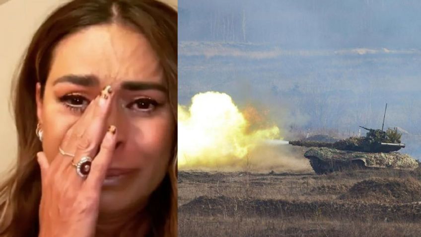 "Duele ver el dolor ajeno": Galilea Montijo, devastada por bombardeos de Rusia a Ucrania