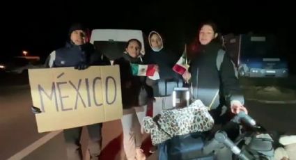 Primeras familias mexicanas llegan a Rumania, después de salir de Ucrania