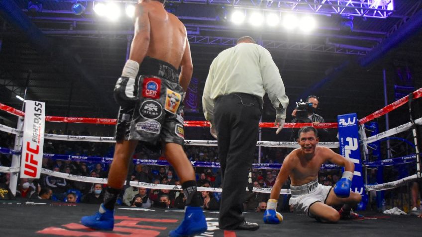 El 'Koreano' Torres noquea a 'Rudy' Flores y se gana su derecho a disputar el título latino del CMB