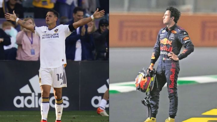 'Checo' Pérez abre encuesta para regresar al 'Chicharito' Hernández a la Selección Mexicana