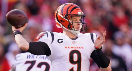 Joe Burrow, quarterback de los Bengals, presenta lesión en un dedo previo al Super Bowl LVI