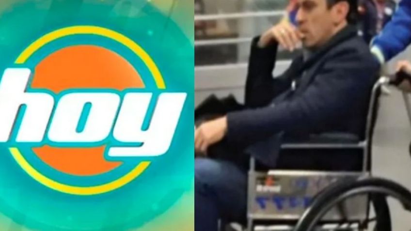 Enfermó y subió 20 kilos: En silla de ruedas y sin exclusividad, galán de Televisa llega a 'Hoy'