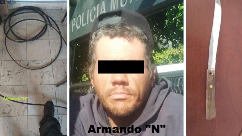 Por robar cableado de empresa de telefonía, arrestan a Armando 'N' en Hermosillo