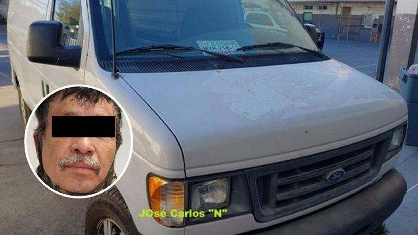 José Carlos 'N' es asegurado en Hermosillo tras ser captado en auto con reporte de robo