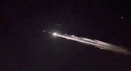 Cohete de SpaceX causa terror y asombro al norte de México; lo confundieron con "meteorito"