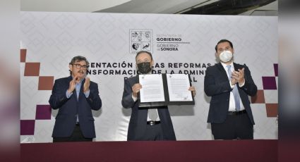 Alfonso Durazo presenta reformas para la transformación institucional de Sonora