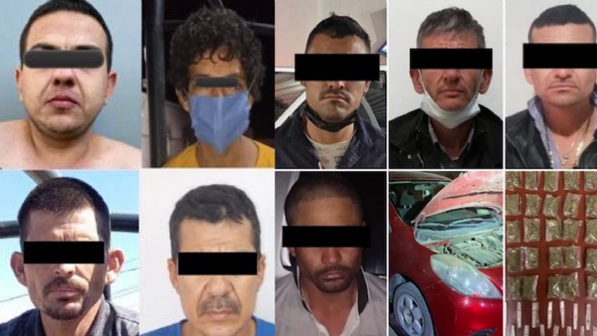 Golpe al crimen organizado en Sonora: Aseguran a 43 personas y 13 mil 585 dosis de droga