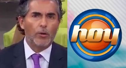 "Estoy triste": Tras beso con actor y 8 años al aire, conductor de 'Hoy' anuncia ¿que deja Televisa?