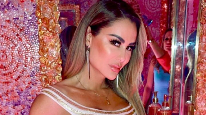 Tras casi 2 años de no ver a su hijo, Ninel Conde acalora Instagram con mini bañador dorado