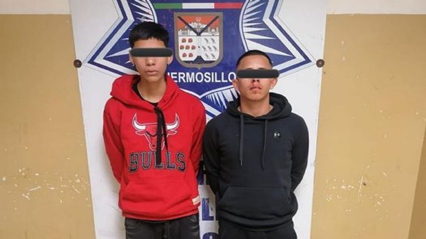 Por una sudadera, jóvenes amenazan con arma blanca a otro en Hermosillo