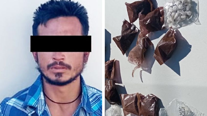 Sonora: Lo paran por ir a exceso de velocidad y le encuentran 161 envoltorios de droga