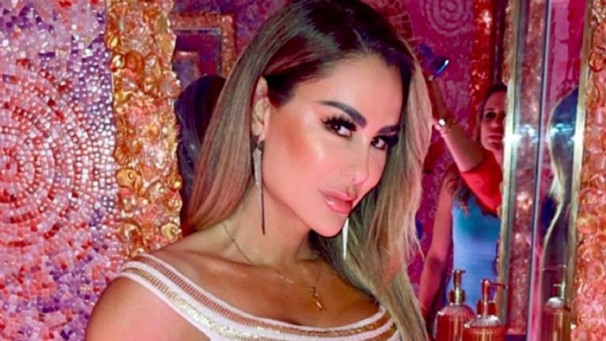 Tras casi 2 años de no ver a su hijo, Ninel Conde acalora Instagram con mini bañador dorado