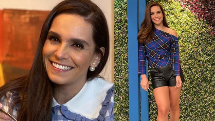 A 1 año de dar a luz, Tania Rincón luce cuerpazo en ropa deportiva y enamora a todo Televisa 