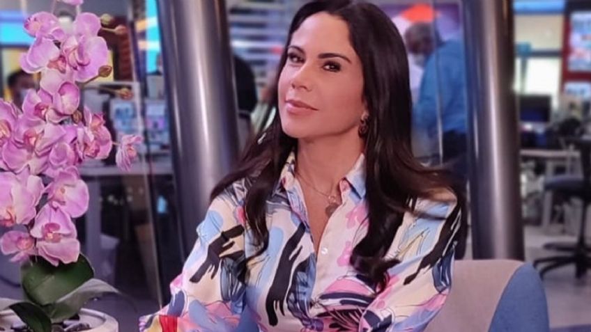 Paola Rojas luce curvilínea figura en Televisa con coqueta falda y paraliza Instagram: "Me fascinas"