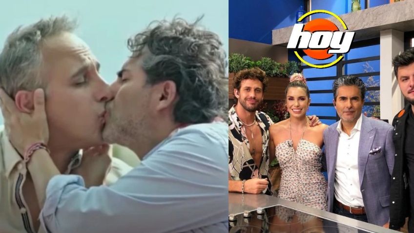 Se volvió mujer: Tras besarse con actor y divorciarse, conductor de 'Hoy' admite 'romance gay'