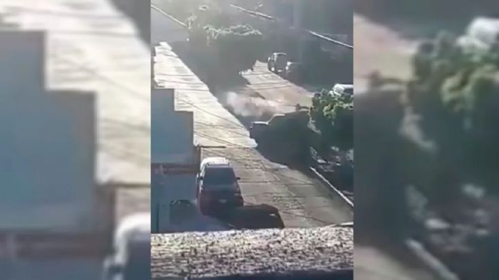 VIDEOS: Enfrentamiento en Michoacán deja como saldo un muerto y tres heridos