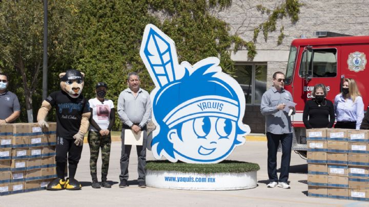 Los Yaquis de Obregón se vuelan la barda y realizan altruista labor social para su ciudad