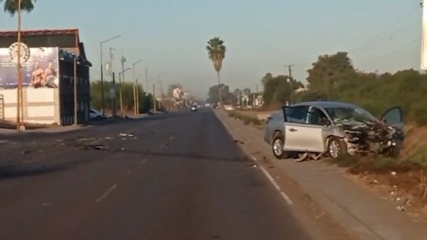 A tempranas horas, atienden fuerte accidente en Ciudad Obregón; reportan una víctima mortal