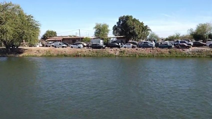 Ciudad Obregón: Joven se lanza al Canal Bajo y ya no sale; bomberos lo buscan