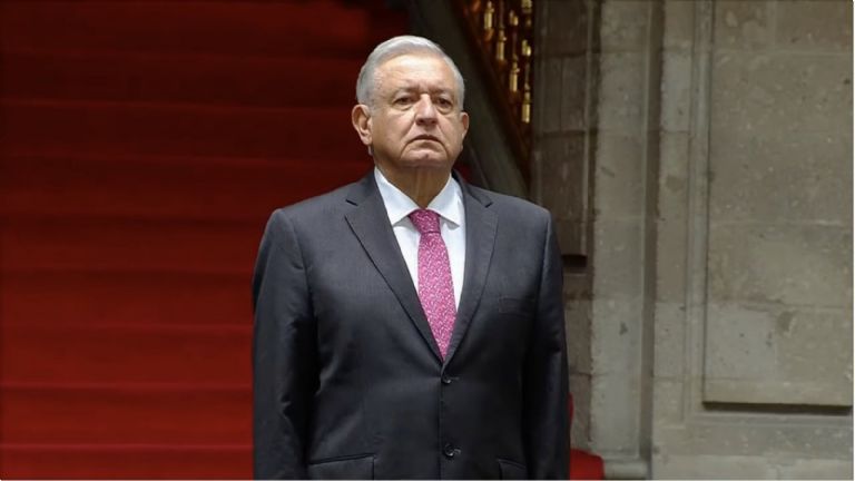 En la imagen, el presidente Andrés Manuel López Obrador.