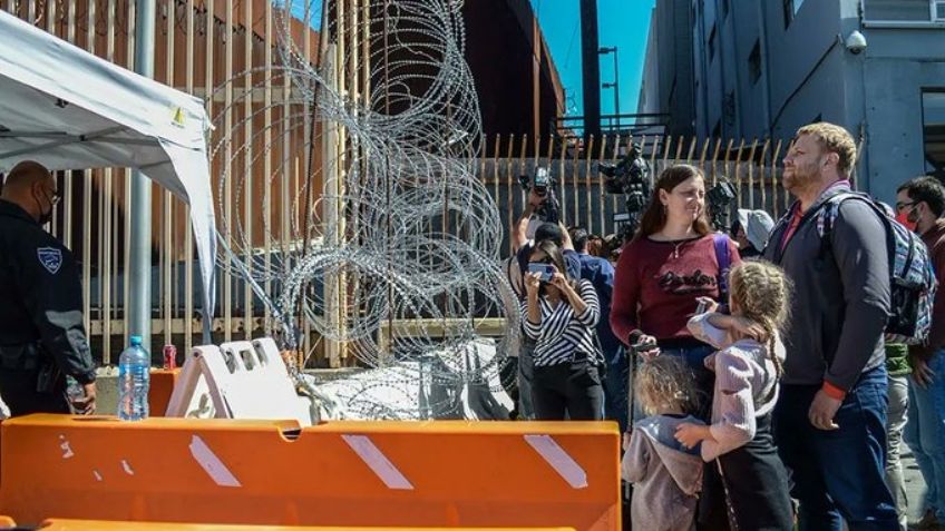 Ucranianos denuncian no poder ingresar a EU pese a ser bienvenidos; abarrotan garitas de Tijuana