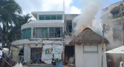 Tanque de gas explota en restaurante de Playa del Carmen; autoridades reportan 2 personas sin vida