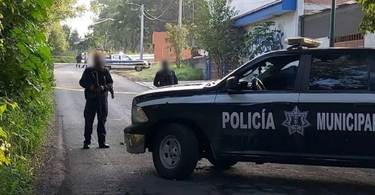 Autoridades se presentan en el lugar de los hechos