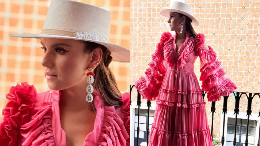 "Chulada de señora": A sus 35 años, Tania Rincón cautiva a todo Televisa con coqueta falda en 'Hoy'