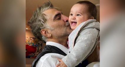 Alejandro Fernández ignora estreno de serie de Televisa y da amoroso mensaje a la niña de sus ojos