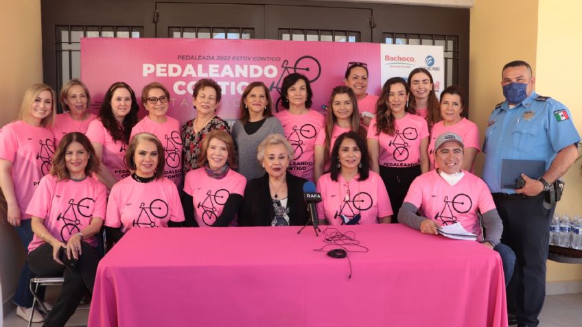 A pedalear por una noble causa: Presentan en Cajeme la sexta edición de "Pedaleando Contigo"