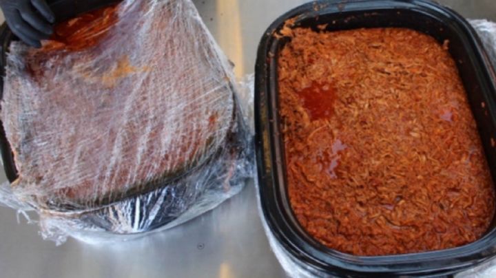 ¡Increíble! Sujeto escondía 130 mil pastillas de fentanilo en una olla con barbacoa