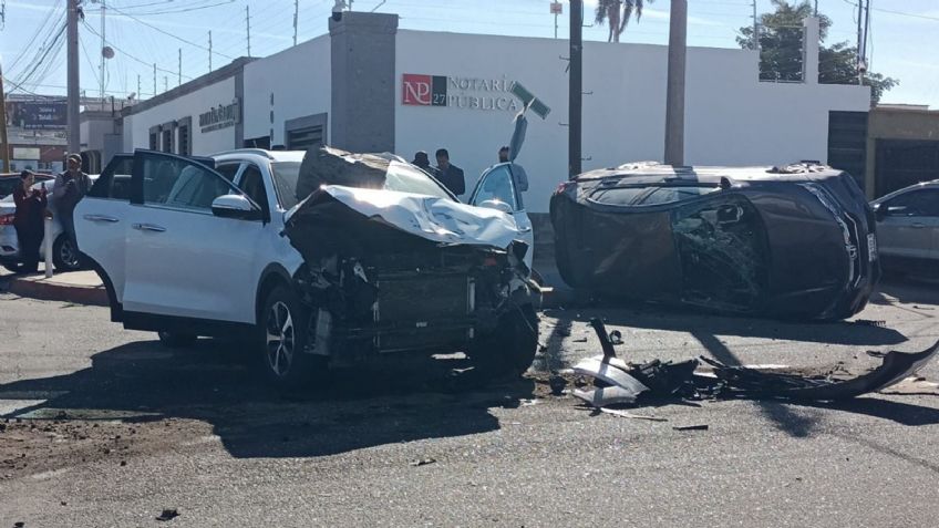 Accidentes de tránsito en Cajeme van en aumento; la mala infraestructura es una de las causas