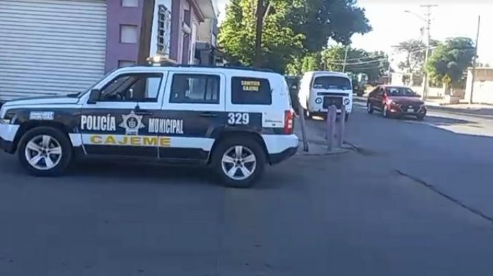 Lo detienen en Ciudad Obregón tras golpear a su esposa y a una mujer de la Policía Municipal