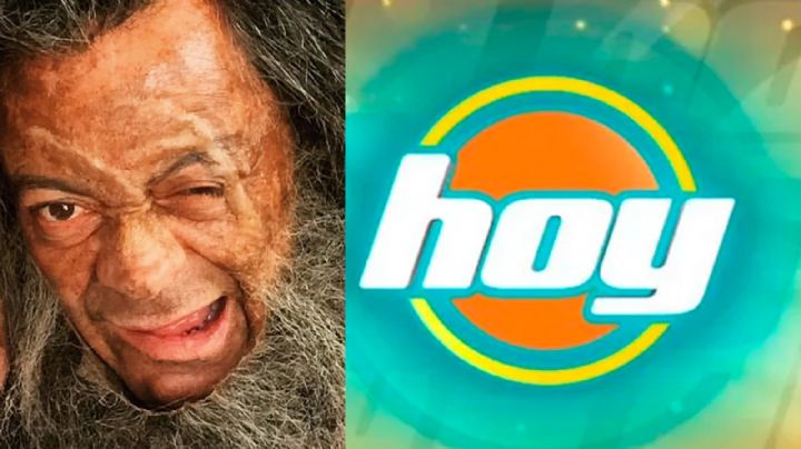 Se desfiguró: Tras acabar de 'indigente', exvillano de TV Azteca vuelve a Televisa y se une a 'Hoy'