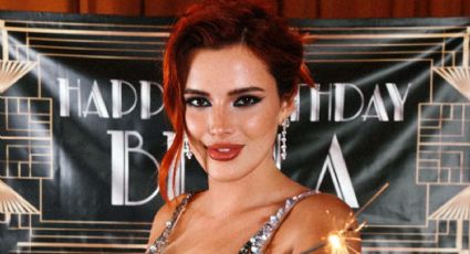 Bella Thorne visita las playas mexicanas y causa locura con espectacular bañador blanco