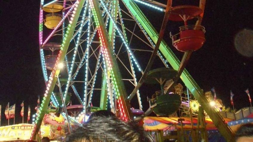 Terrible tragedia: Mujer va a feria patronal y muere tras caer de la rueda de la fortuna