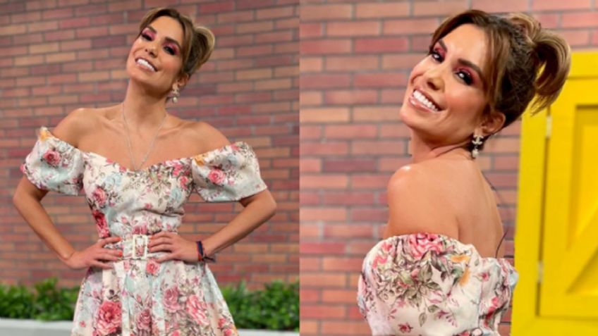 Tras limar asperezas con Tania Rincón, Andrea Escalona cautiva a Televisa con este 'look' en 'Hoy'